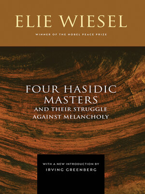 cover image of Four Hasidic Masters and Their Struggle against Melancholy